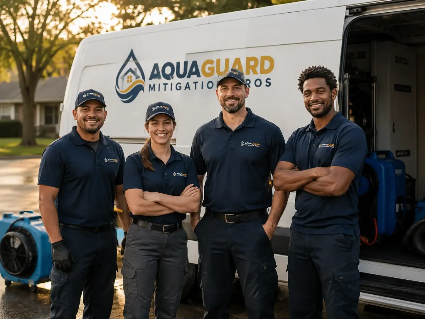Water Damage Mitigation company in Merrifield, MN